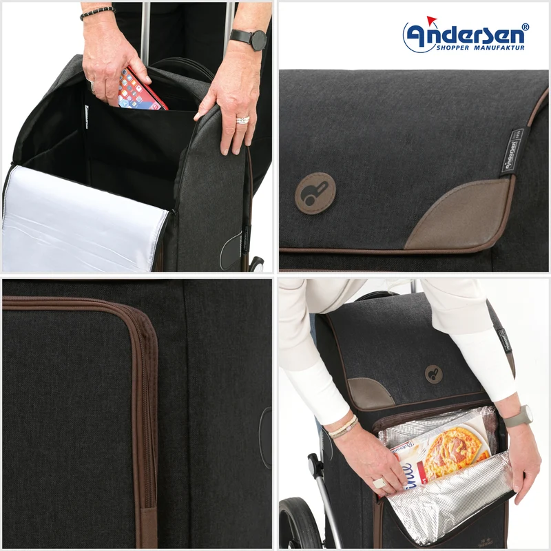 Royal Shopper Holk, Kugellagerrad 29 cm - Schwarz
