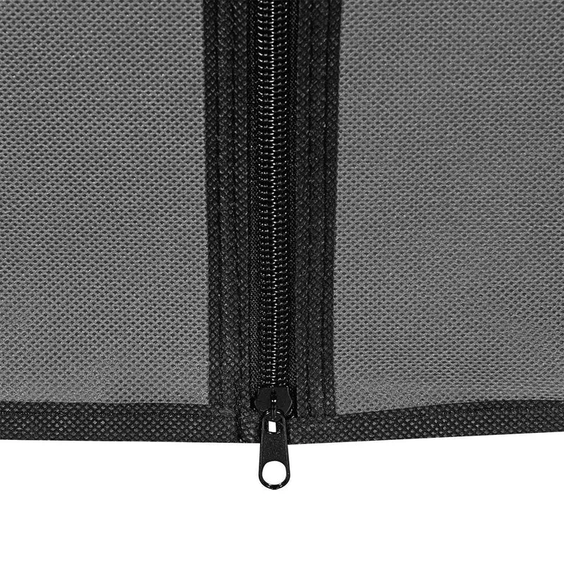 Schuhschrank L aus Stoff 9 Ebenen Grau