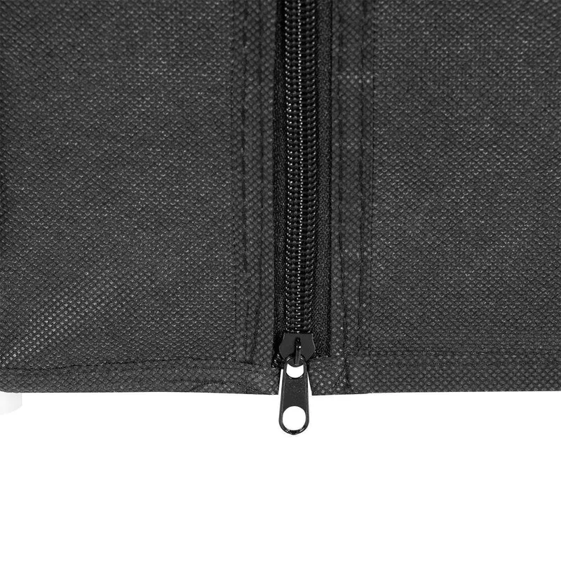 Schuhschrank L aus Stoff 9 Ebenen Schwarz