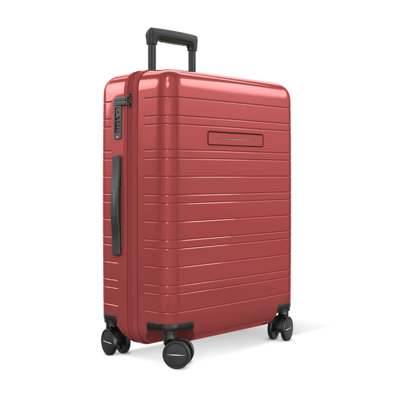 H6 / Glossy True Red / Premium Hard Shell / Check-In Size M / Essential