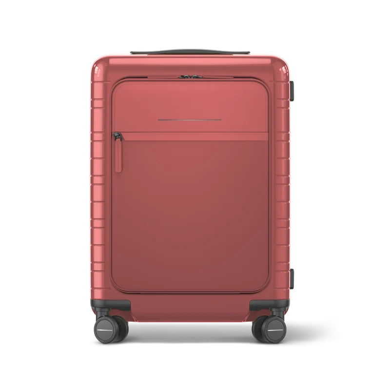 M5 / Glossy True Red / Premium Multi Shell / Cabin Size with Front Pocket / Essential