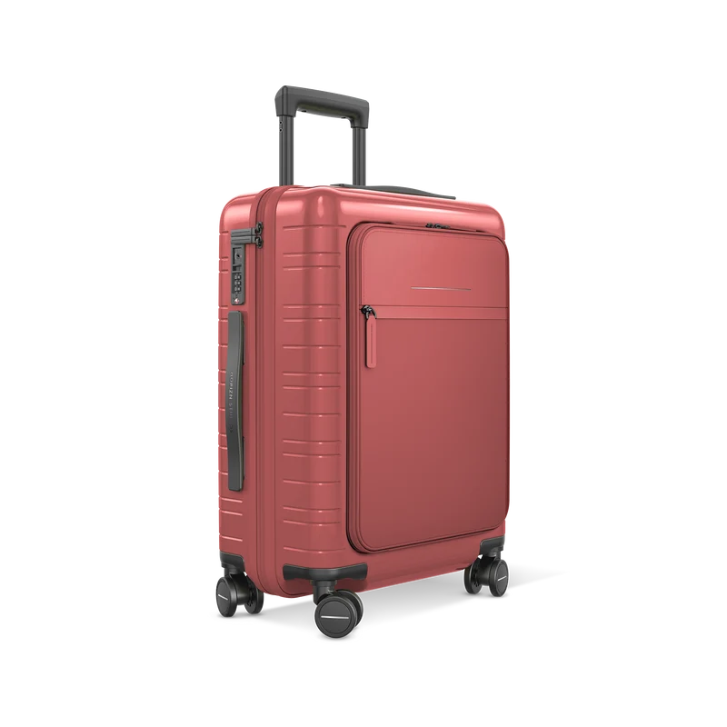 M5 / Glossy True Red / Premium Multi Shell / Cabin Size with Front Pocket / Essential