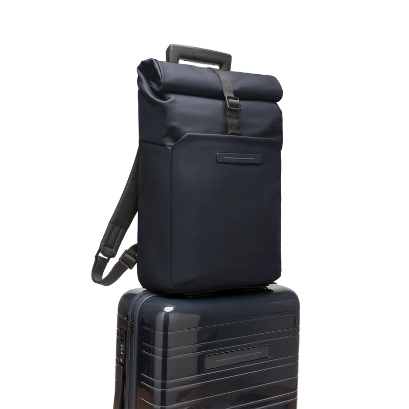 SoFo Rolltop Backpack X / Night Blue / Waxed Canvas