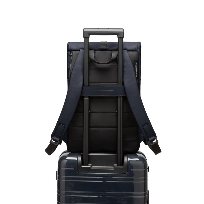 SoFo Rolltop Backpack X / Night Blue / Waxed Canvas