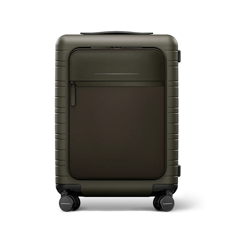 M5 / Dark Olive / Premium Multi Shell / Cabin Size with Front Pocket / Essential