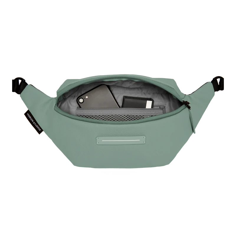 SoFo Cross-Body Bag / Marine Green / Recycled Cotton Canvas