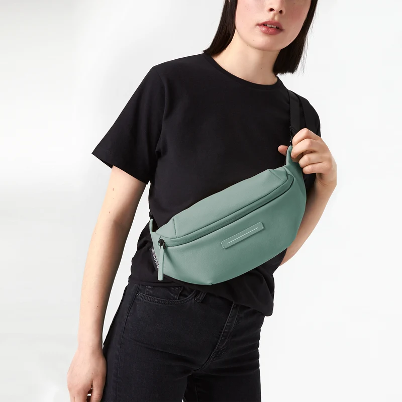 SoFo Cross-Body Bag / Marine Green / Recycled Cotton Canvas
