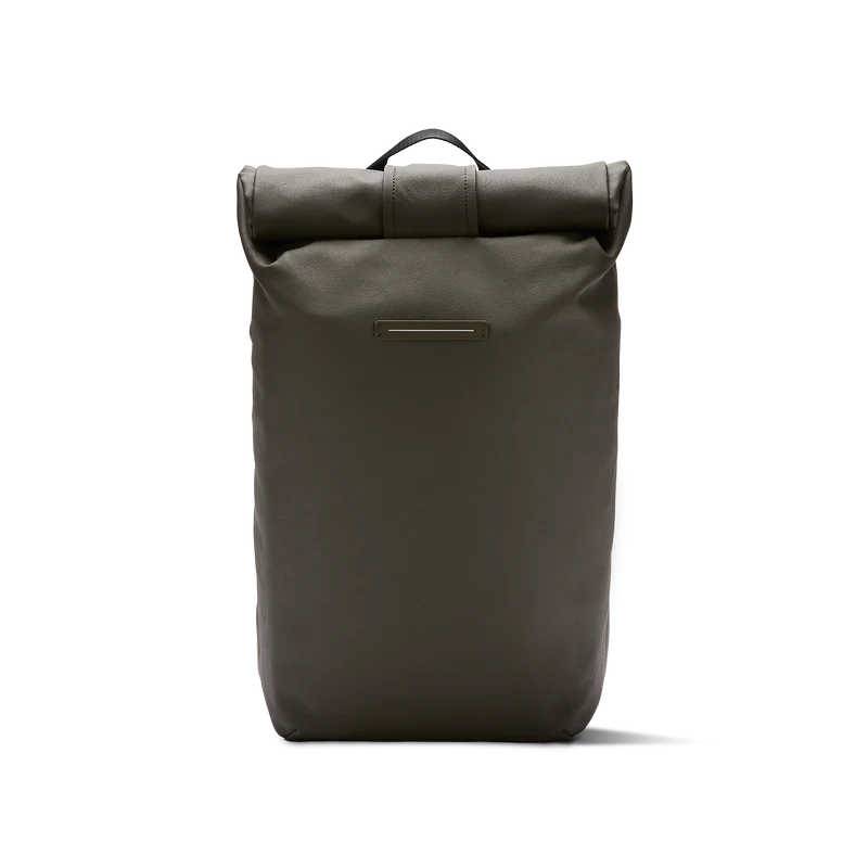 SoFo Rolltop Backpack / Dark Olive / Waxed Canvas