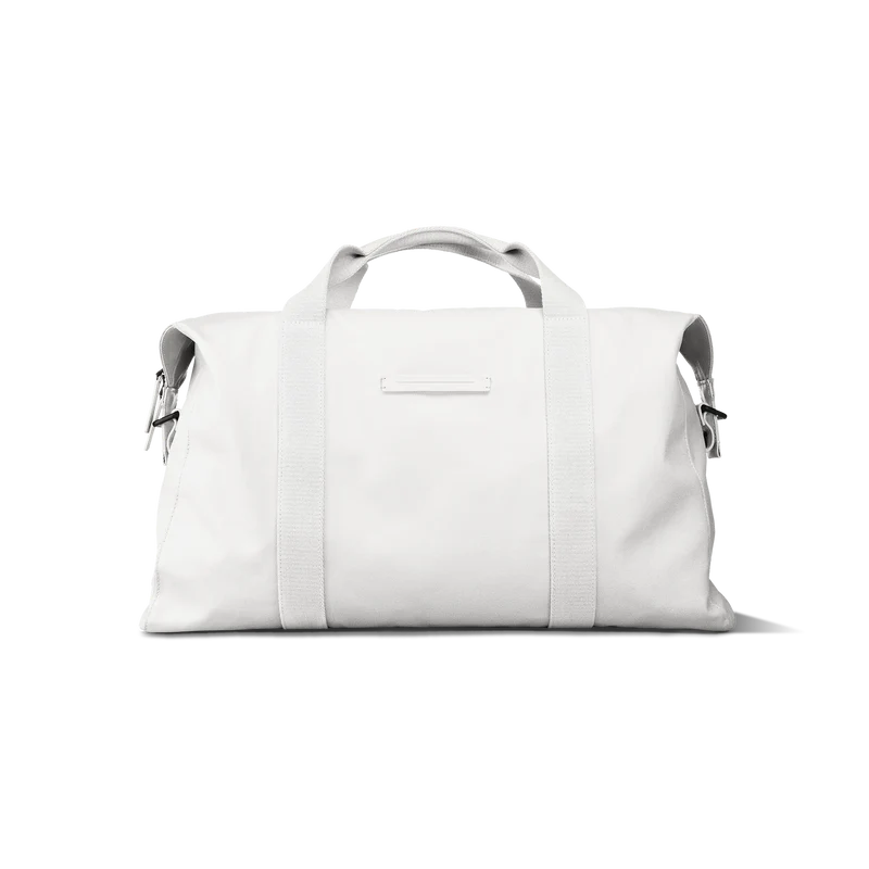 SoFo Weekender M / All White / Recycled Waxed Canvas / Size M