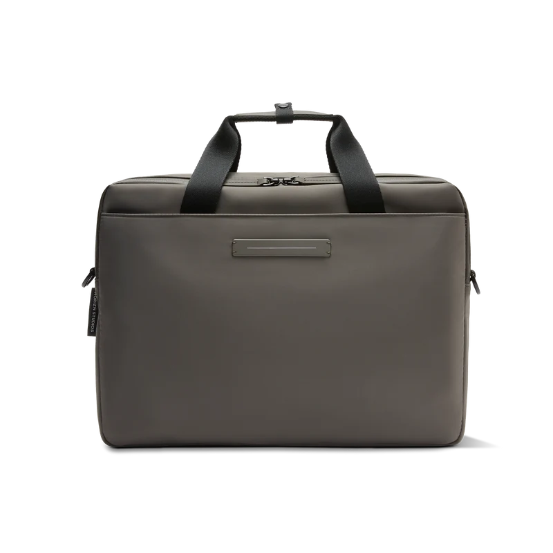 Gion Briefcase / Dark Olive / Recycled Nylon
