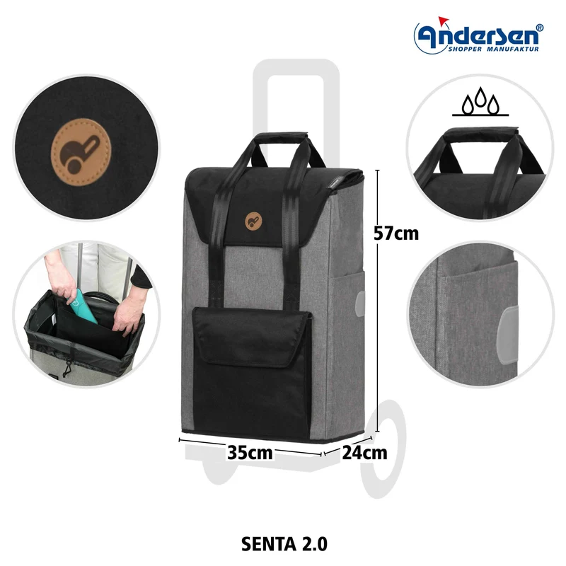 Quattro Shopper Senta 2.0 - Grau