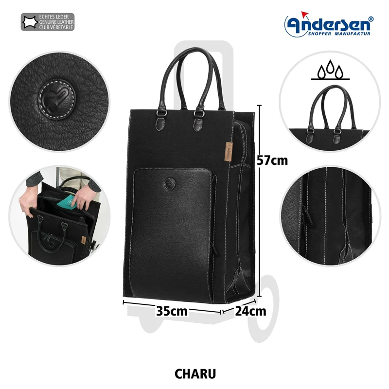 Quattro Shopper Charu - Schwarz