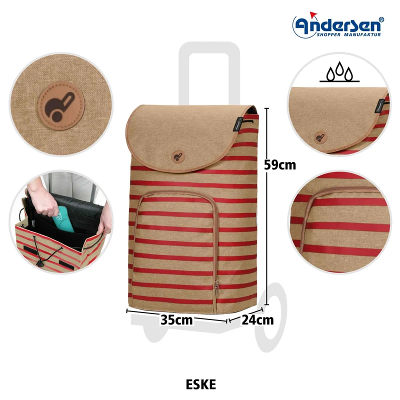 Unus Shopper Eske - Rot