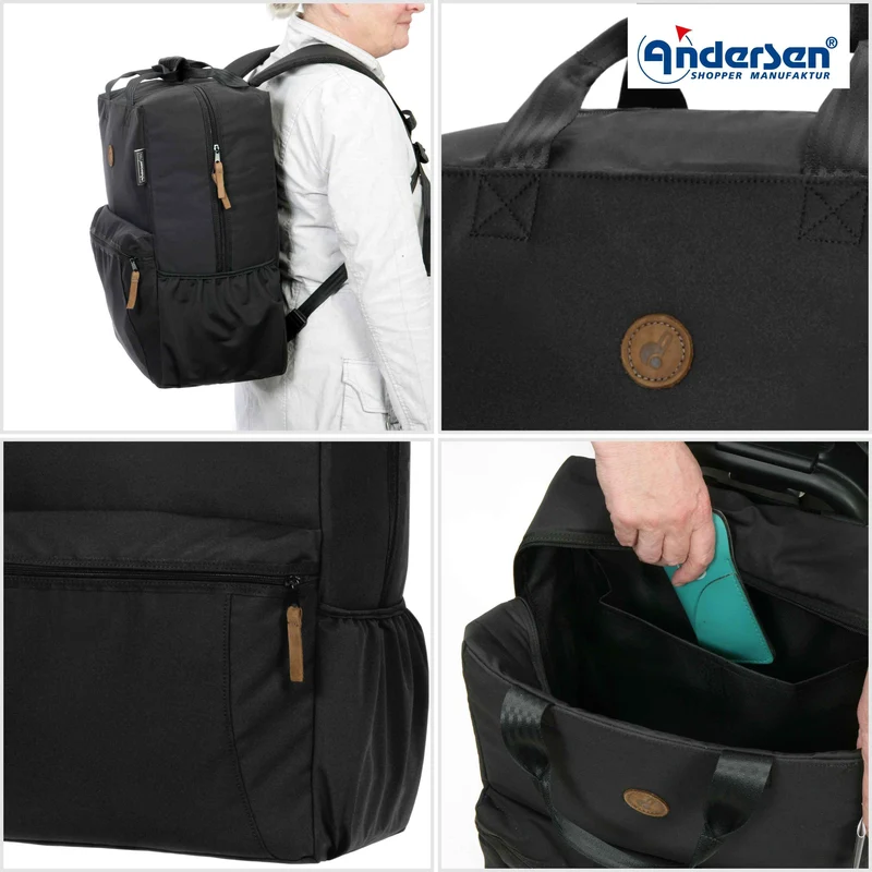 Unus Shopper Carl - Schwarz