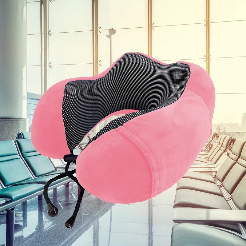 Reisekissen Komfort Set – Nackenkissen, Ohrstöpsel & Schlafmaske, für Flug, Zug & Auto
