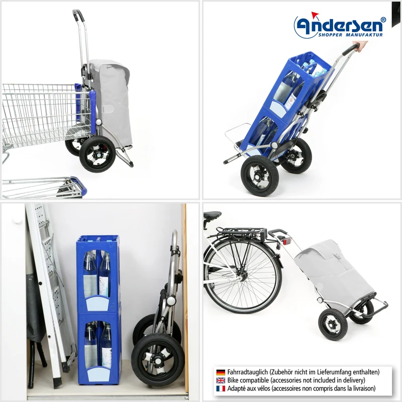 Royal Shopper Hydro 3.0, Luft-Kugellagerrad 25 cm - Petrol