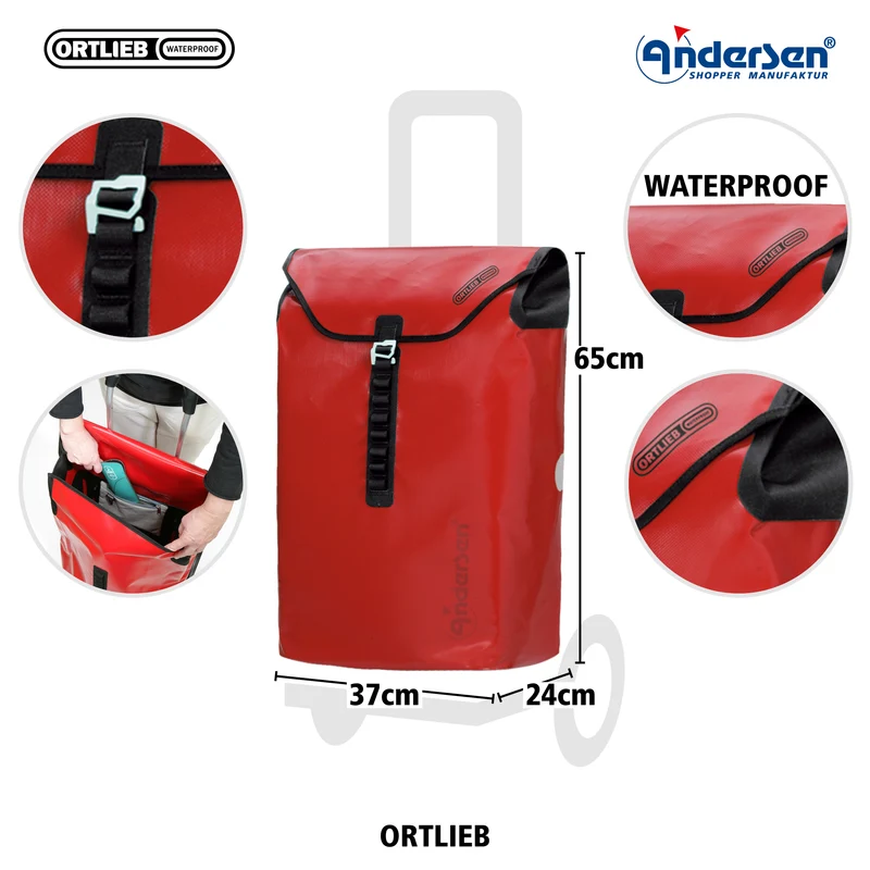 Tasche Ortlieb - Rot