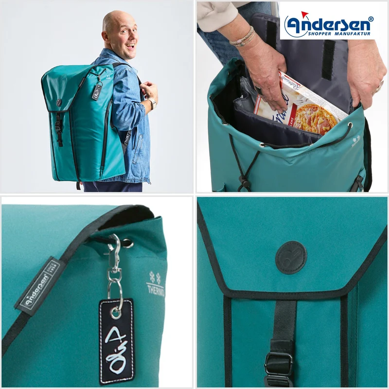 Royal Shopper Oli.P 3.0, Luft-Kugellagerrad 29 cm - Petrol