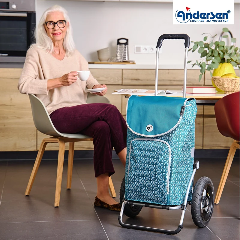Royal Shopper Famke, Luft-Kugellagerrad 29 cm - Petrol