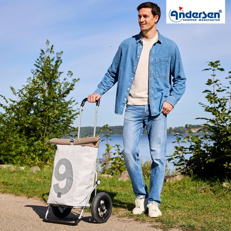 Royal Shopper 360° Steg, Luft-Kugellagerrad 25 cm - 9