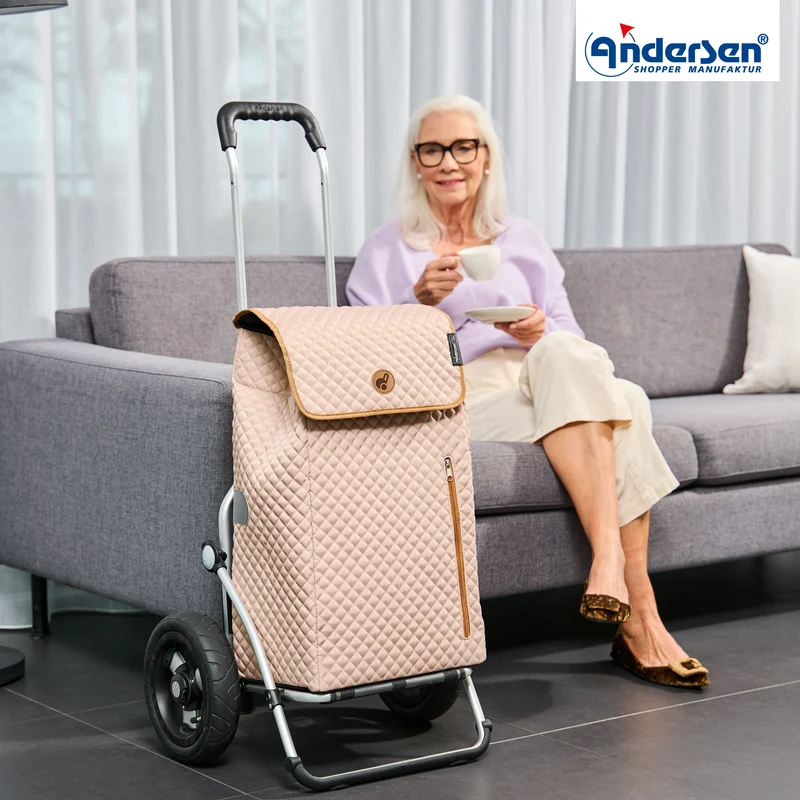 Royal Shopper Lissa, Luft-Kugellagerrad 25 cm - Sand