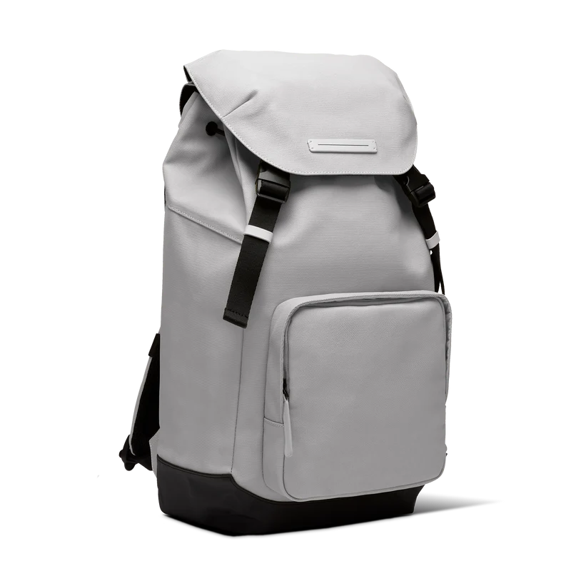 SoFo Backpack City / Light Quartz Grey / Recycled Waxed Canvas