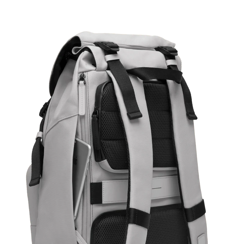 SoFo Backpack City / Light Quartz Grey / Recycled Waxed Canvas