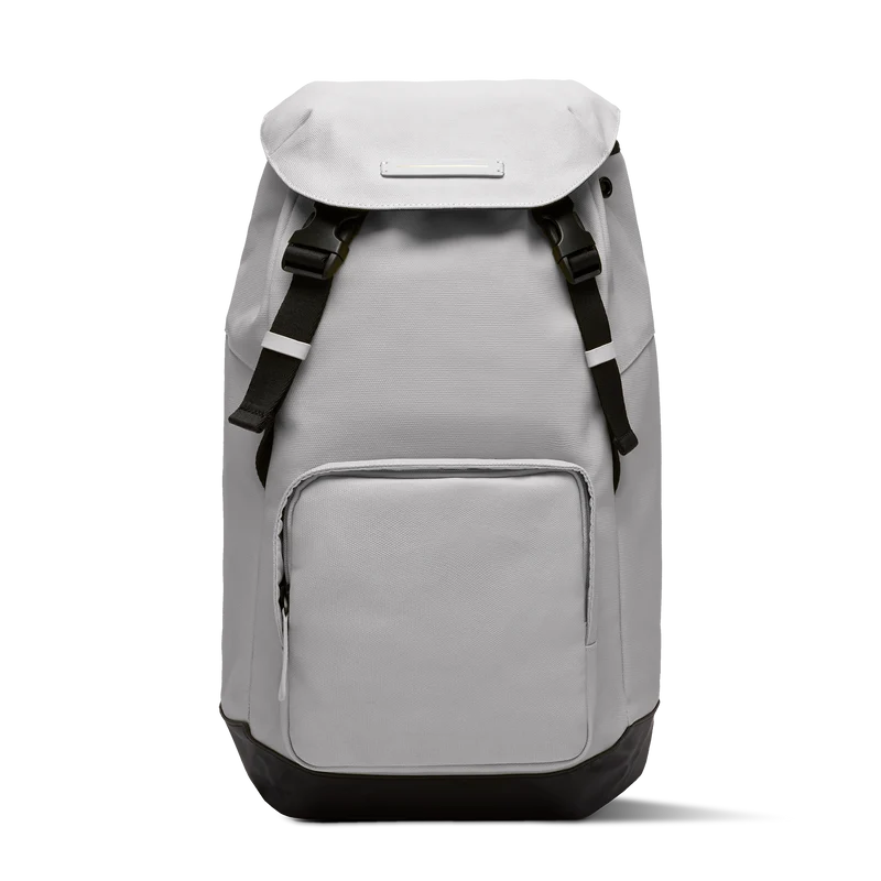 SoFo Backpack City / Light Quartz Grey / Recycled Waxed Canvas