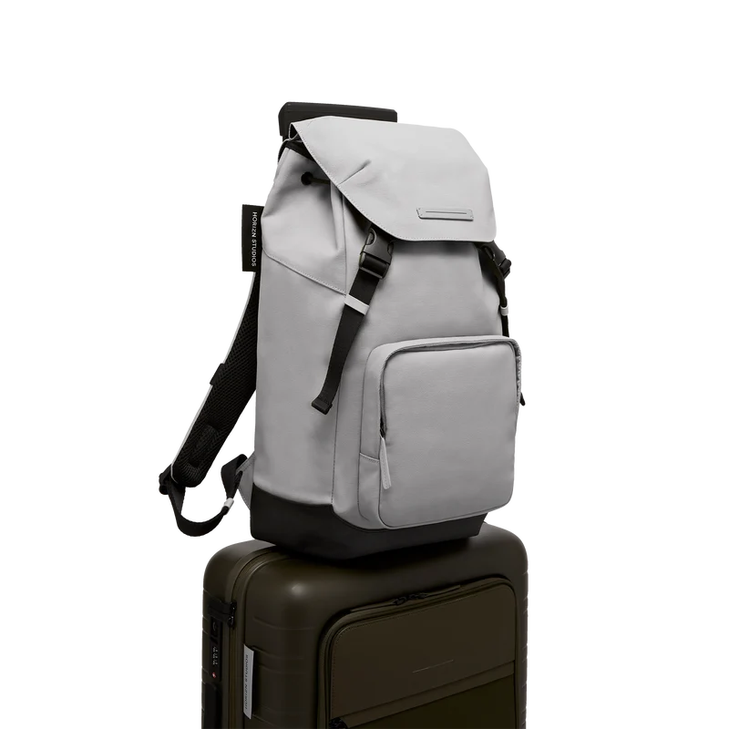 SoFo Backpack City / Light Quartz Grey / Recycled Waxed Canvas