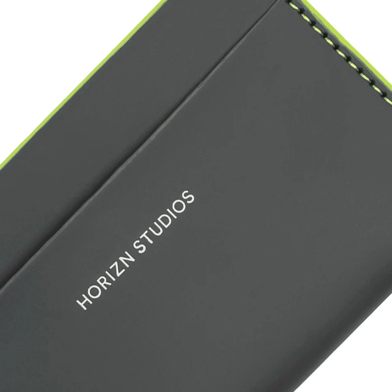 Cardholder / Graphite - Neon Green