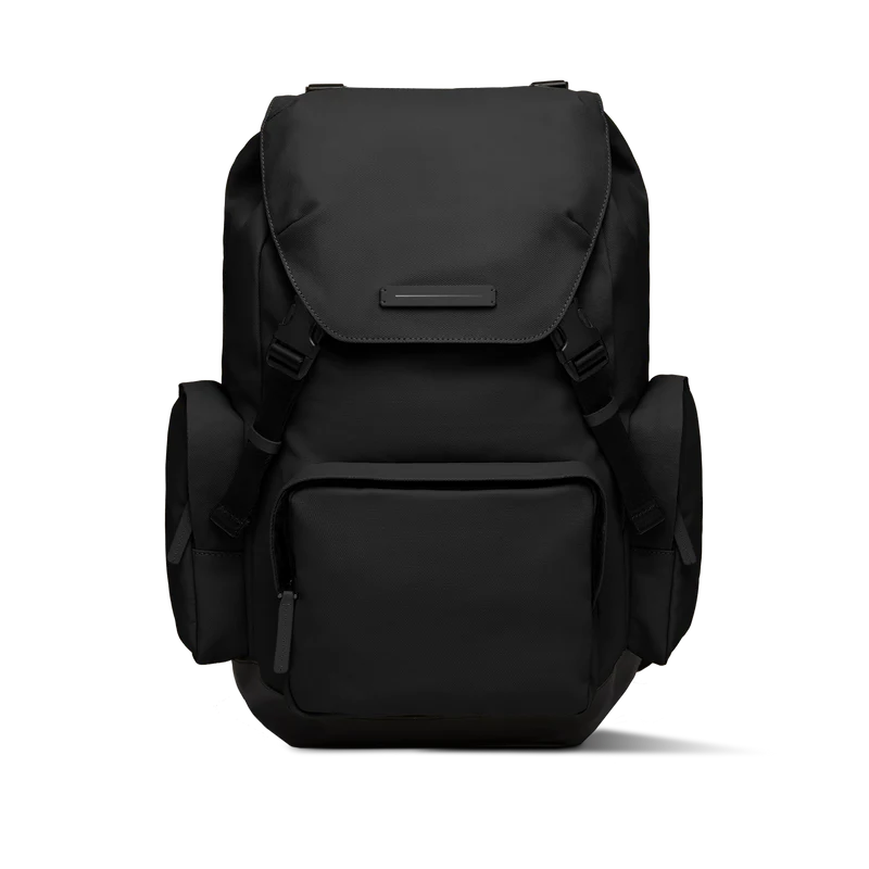 SoFo Backpack Travel / Black / Waxed Canvas