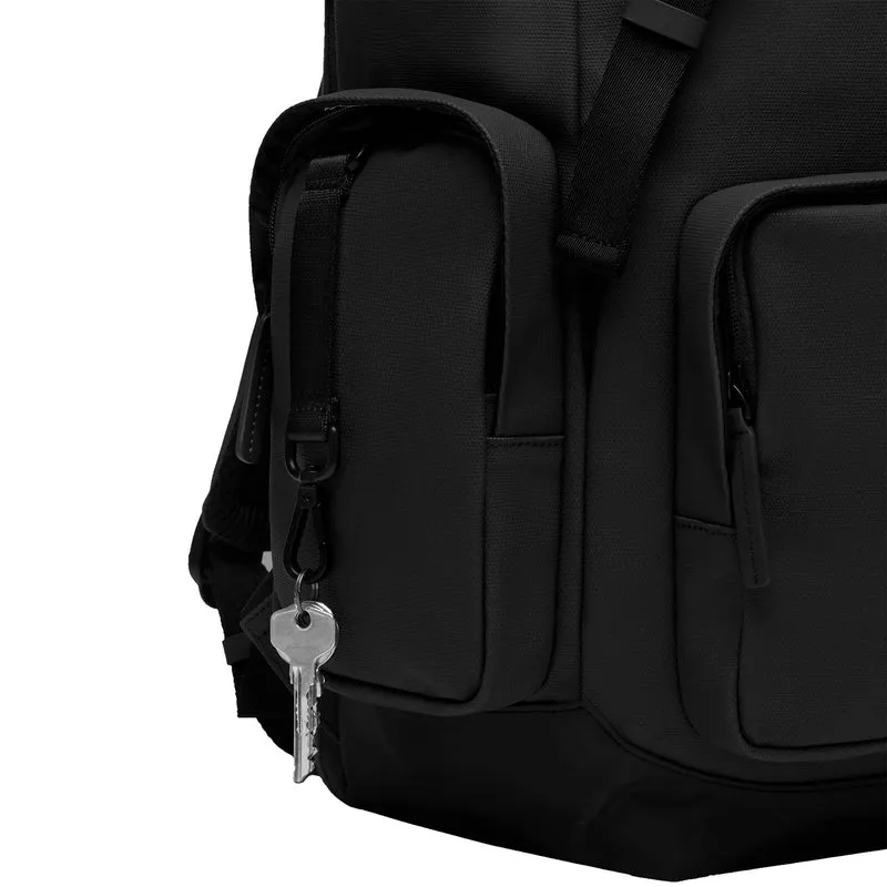 SoFo Backpack Travel / Black / Waxed Canvas