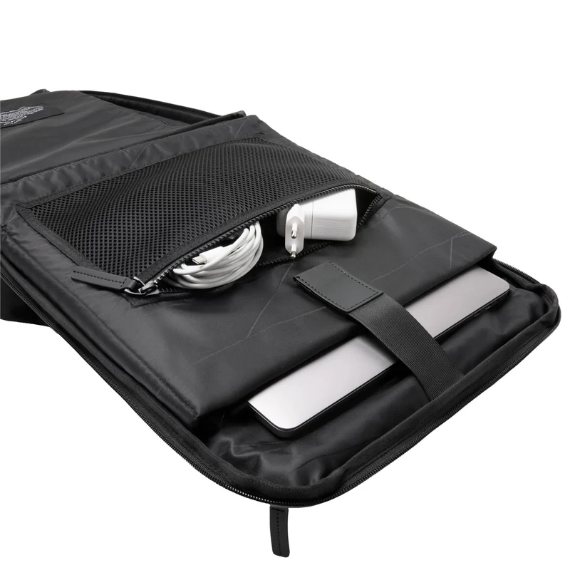 SoFo Backpack Travel / Black / Waxed Canvas