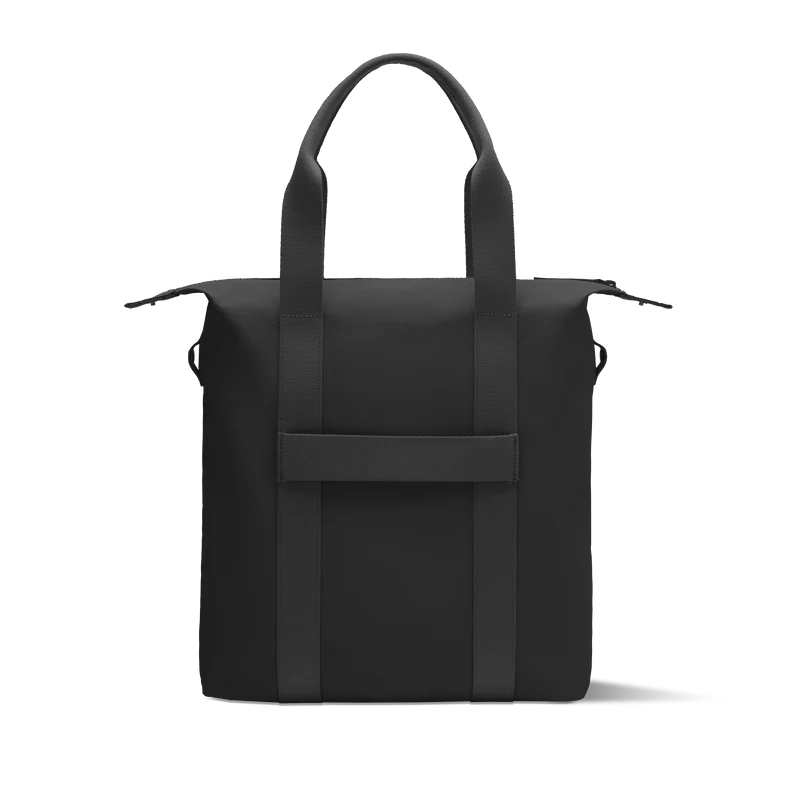 SoFo Vertical Tote / All Black / Waxed Canvas