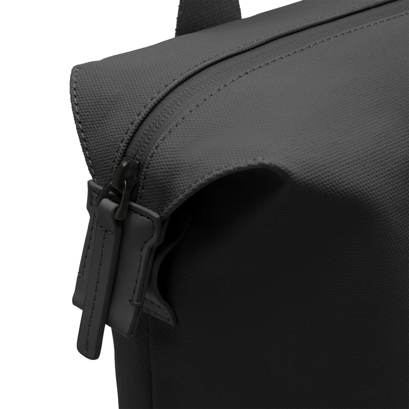 SoFo Vertical Tote / All Black / Waxed Canvas