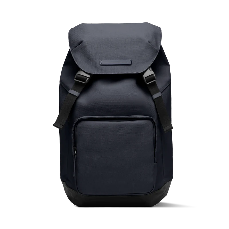 SoFo Backpack City / Night Blue / Recycled Waxed Canvas