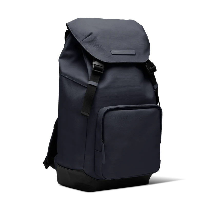 SoFo Backpack City / Night Blue / Recycled Waxed Canvas
