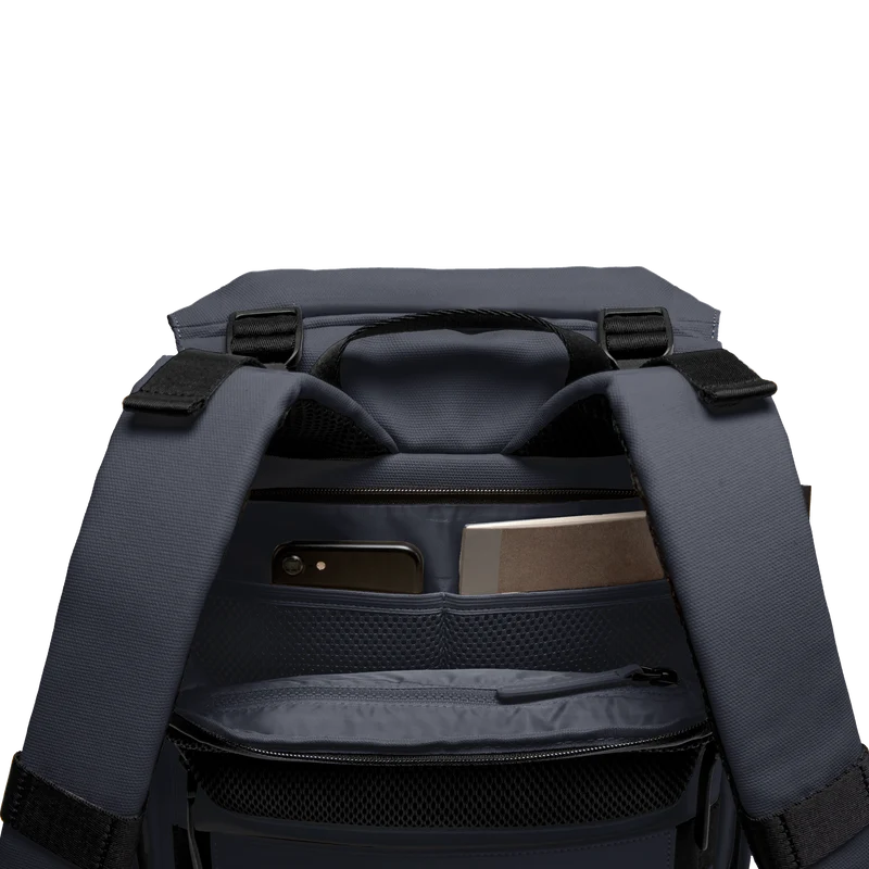 SoFo Backpack City / Night Blue / Recycled Waxed Canvas
