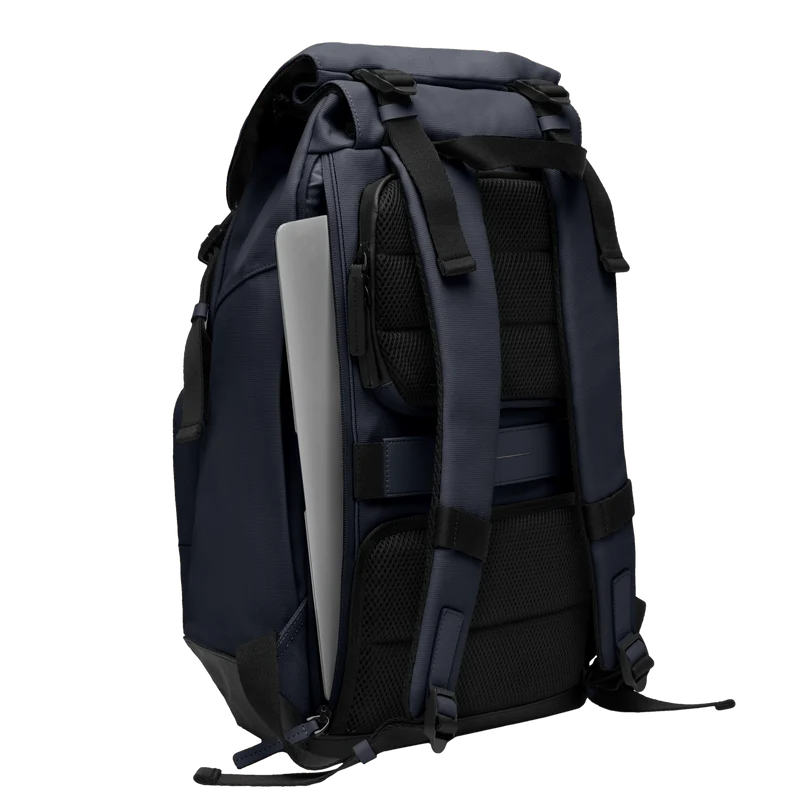 SoFo Backpack City / Night Blue / Recycled Waxed Canvas