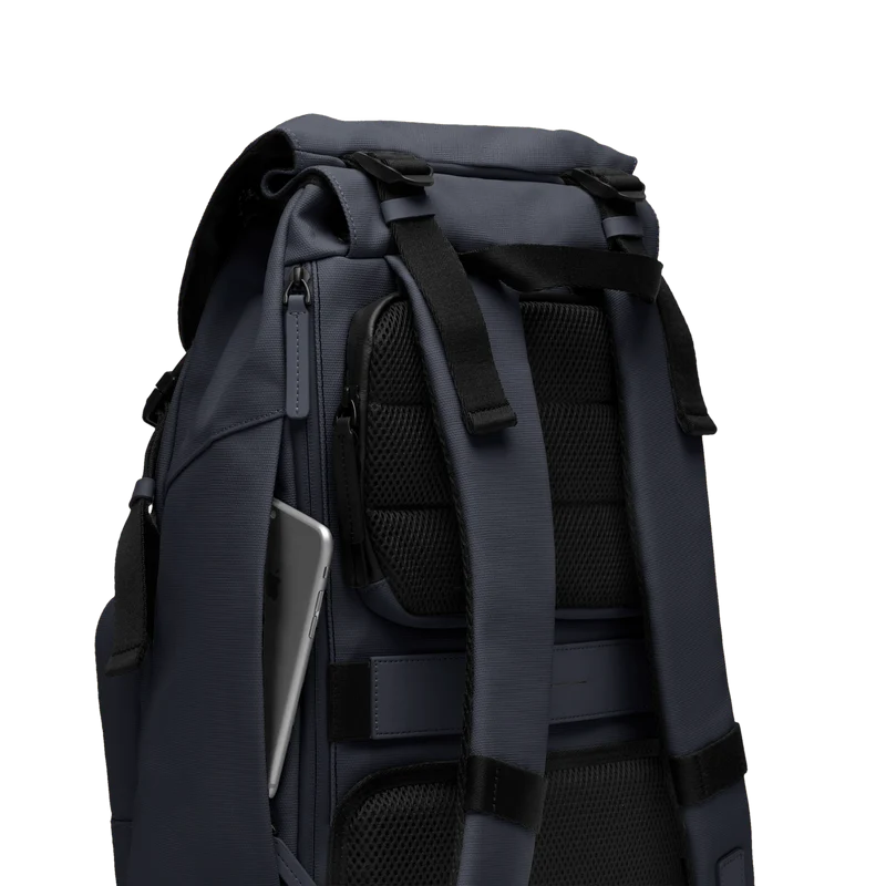 SoFo Backpack City / Night Blue / Recycled Waxed Canvas