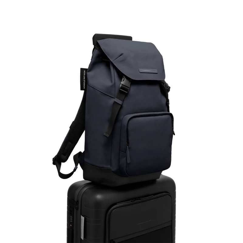 SoFo Backpack City / Night Blue / Recycled Waxed Canvas