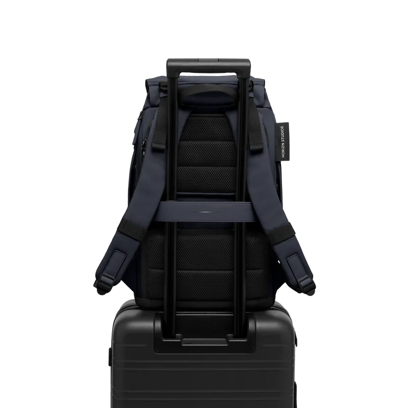 SoFo Backpack City / Night Blue / Recycled Waxed Canvas