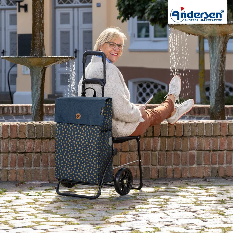 Komfort Shopper Fita - Blau