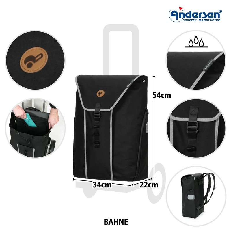 Tasche Bahne - Grau