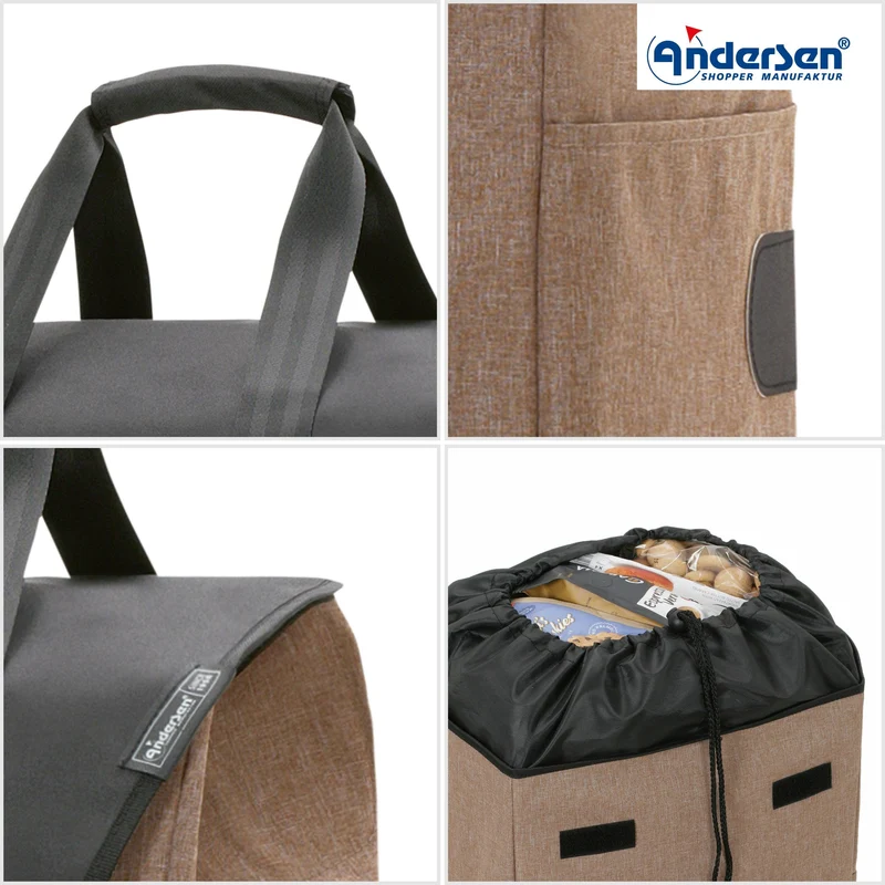 Royal Shopper Senta 2.0, Leichtlaufrad 25 cm - Sand