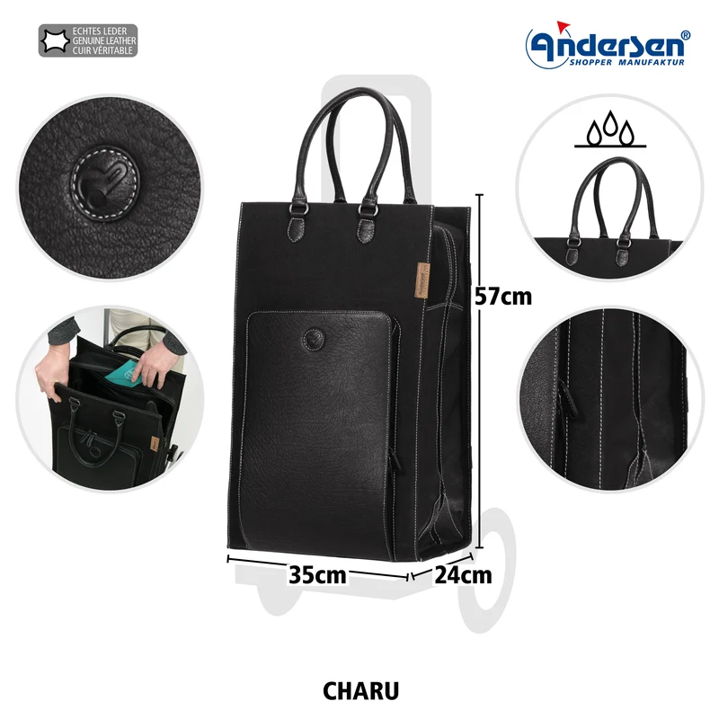 Tasche Charu - Schwarz