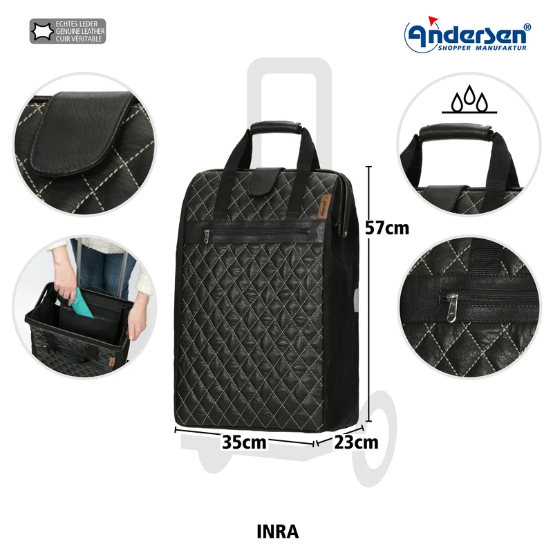 Tasche Inra - Schwarz