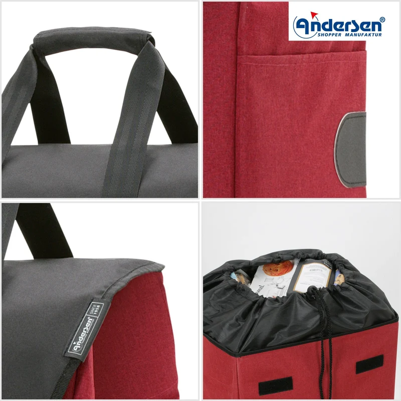 Royal Shopper Senta 2.0, Metallspeichenrad 25 cm - Rot