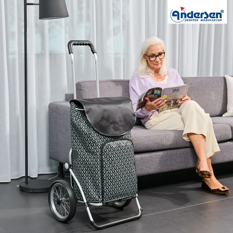 Royal Shopper Famke, Metallspeichenrad 25 cm - Schwarz