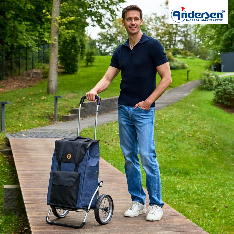 Royal Shopper Senta 2.0, Metallspeichenrad 25 cm - Blau